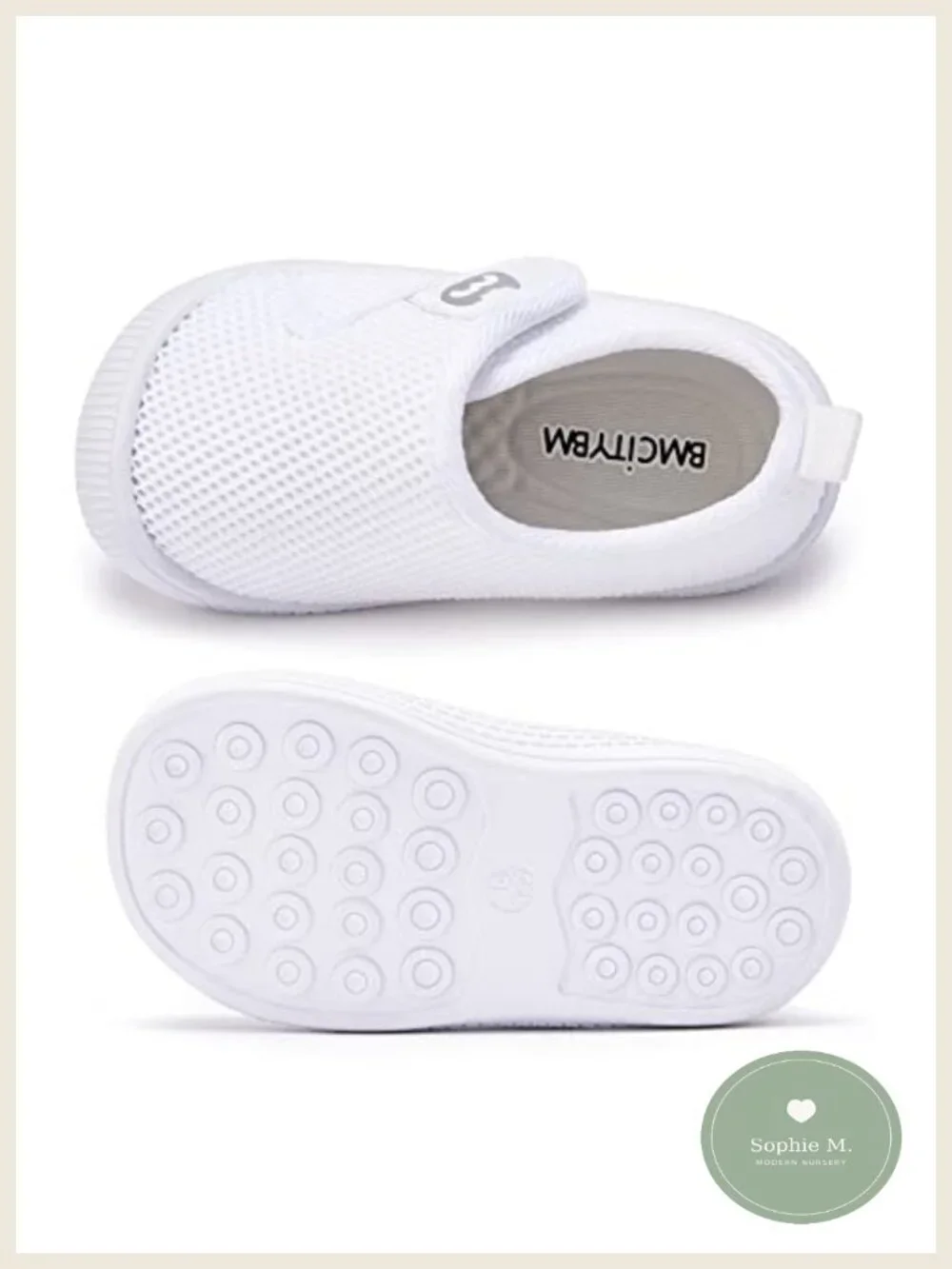 Baby Toddler Walking Shoes First Walker Sneakers Barefoot Lightweight Non-Slip